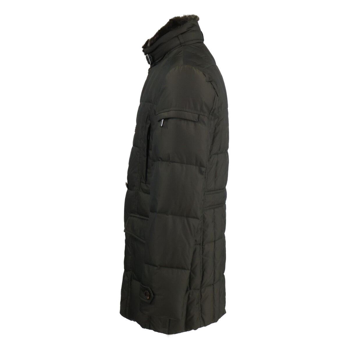 MOORER MORRIS-KM2 Double-Breasted Down Coat Khaki Size 48
