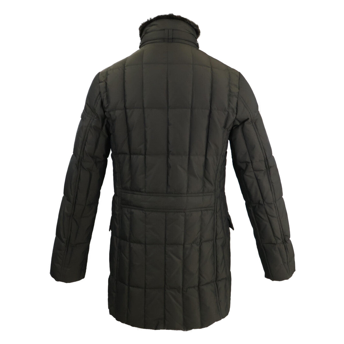 MOORER MORRIS-KM2 Double-Breasted Down Coat Khaki Size 48