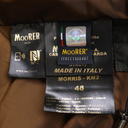 MOORER MORRIS-KM2 Double-Breasted Down Coat Khaki Size 48
