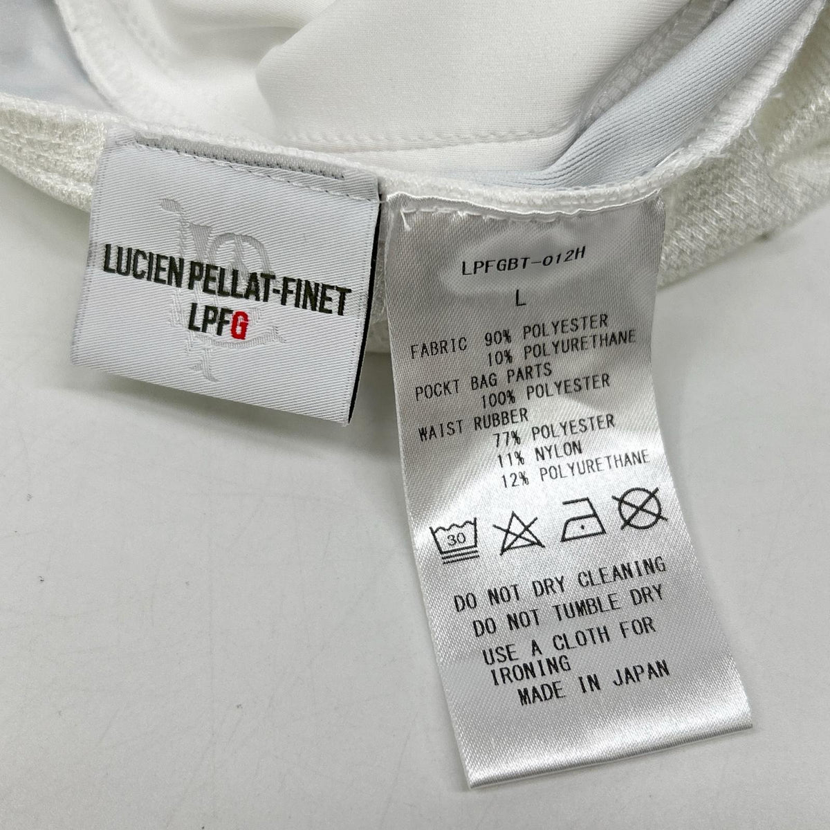 Lucien Pellat-Finet LPFGBT- Side Logo Golf Pants Size L