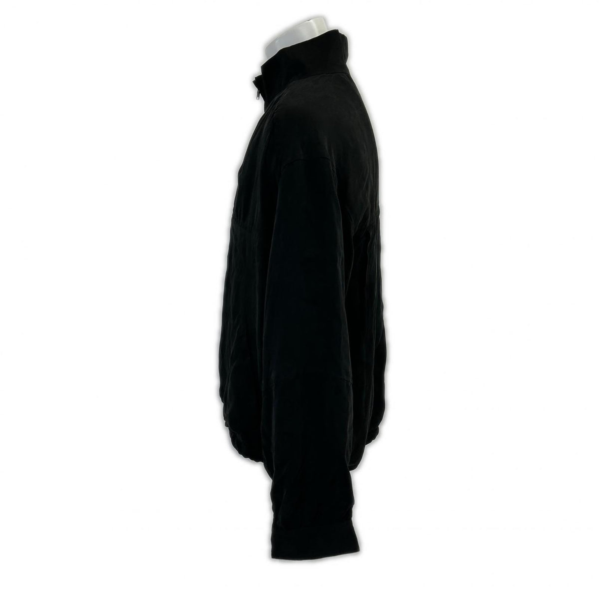 ANCELLM 26SS Cupro Reversible Jacket Black/Beige Size 2
