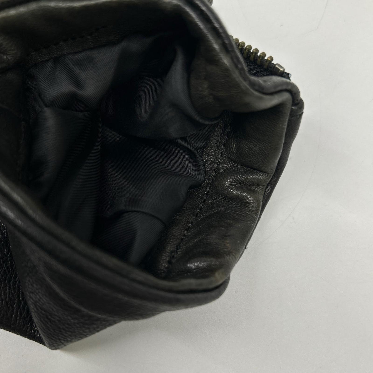 RK Black Lamb Leather Double Rider Jacket Size 2