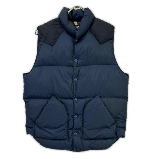 Rocky Mountain Featherbed Nylon Down Vest Navy Size 40