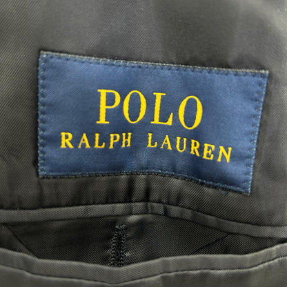 POLO RALPH LAUREN Navy Wool Twill Gold Button Blazer Jacket Size 40