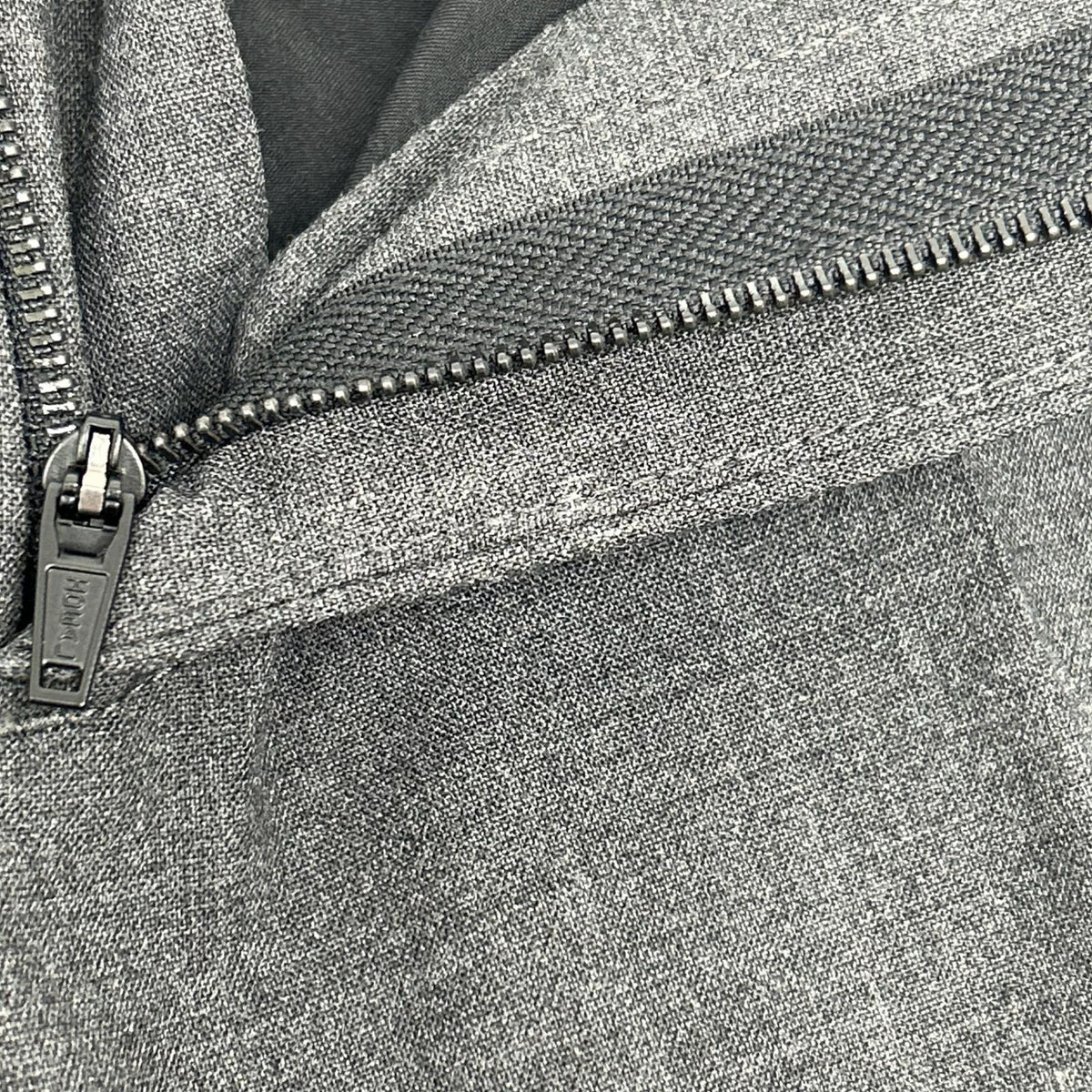 INCOTEX Slim Fit Water Repellent Tapered Pants Gray Size 44