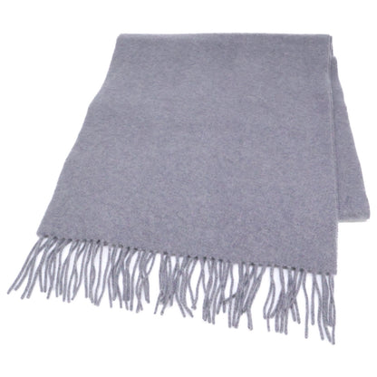 Theory Gray Cashmere Fringe Scarf Size ONE SIZE