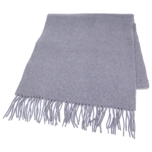 Theory Gray Cashmere Fringe Scarf Size ONE SIZE