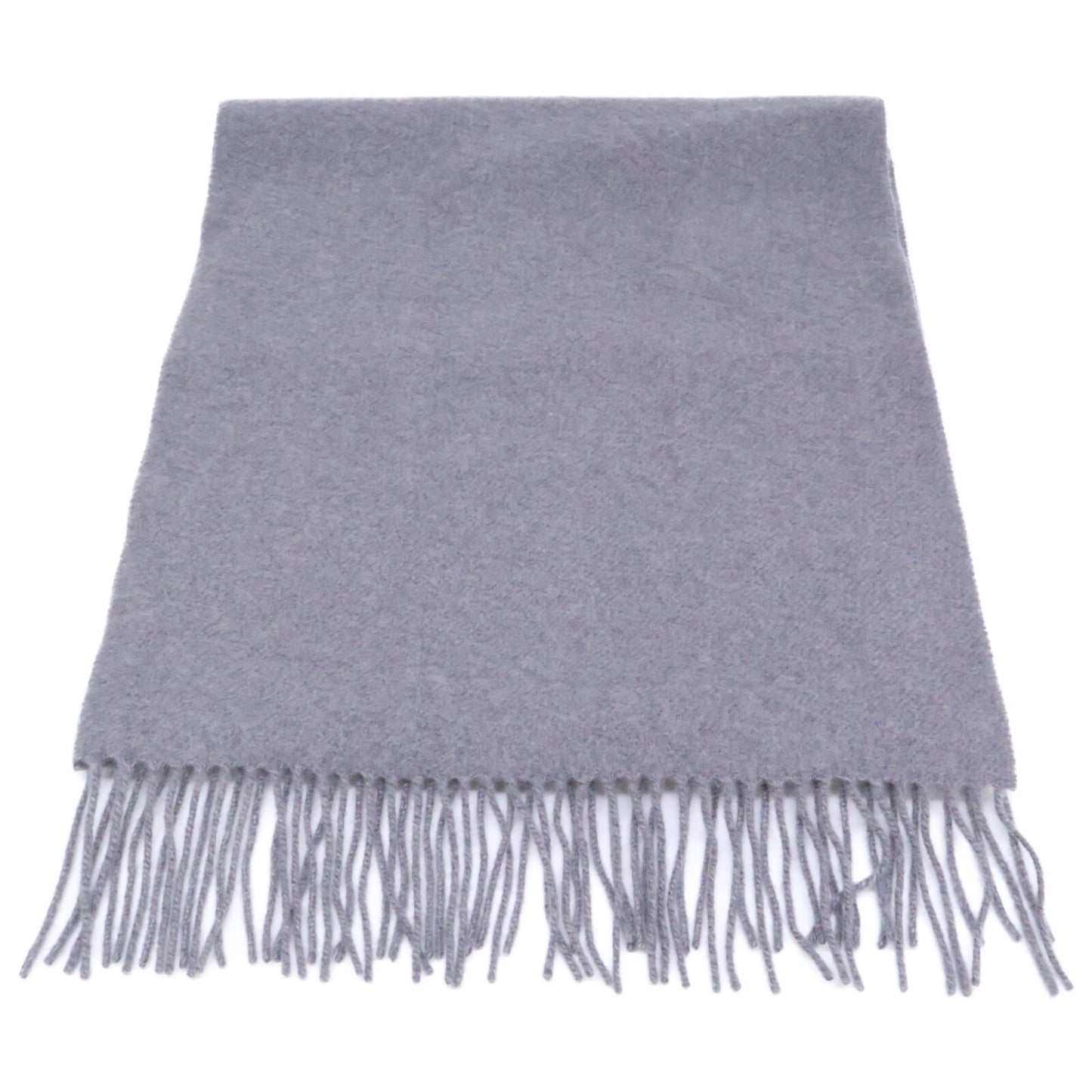 Theory Gray Cashmere Fringe Scarf Size ONE SIZE