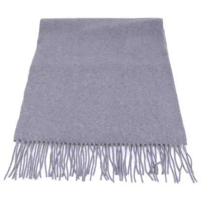 Theory Gray Cashmere Fringe Scarf Size ONE SIZE
