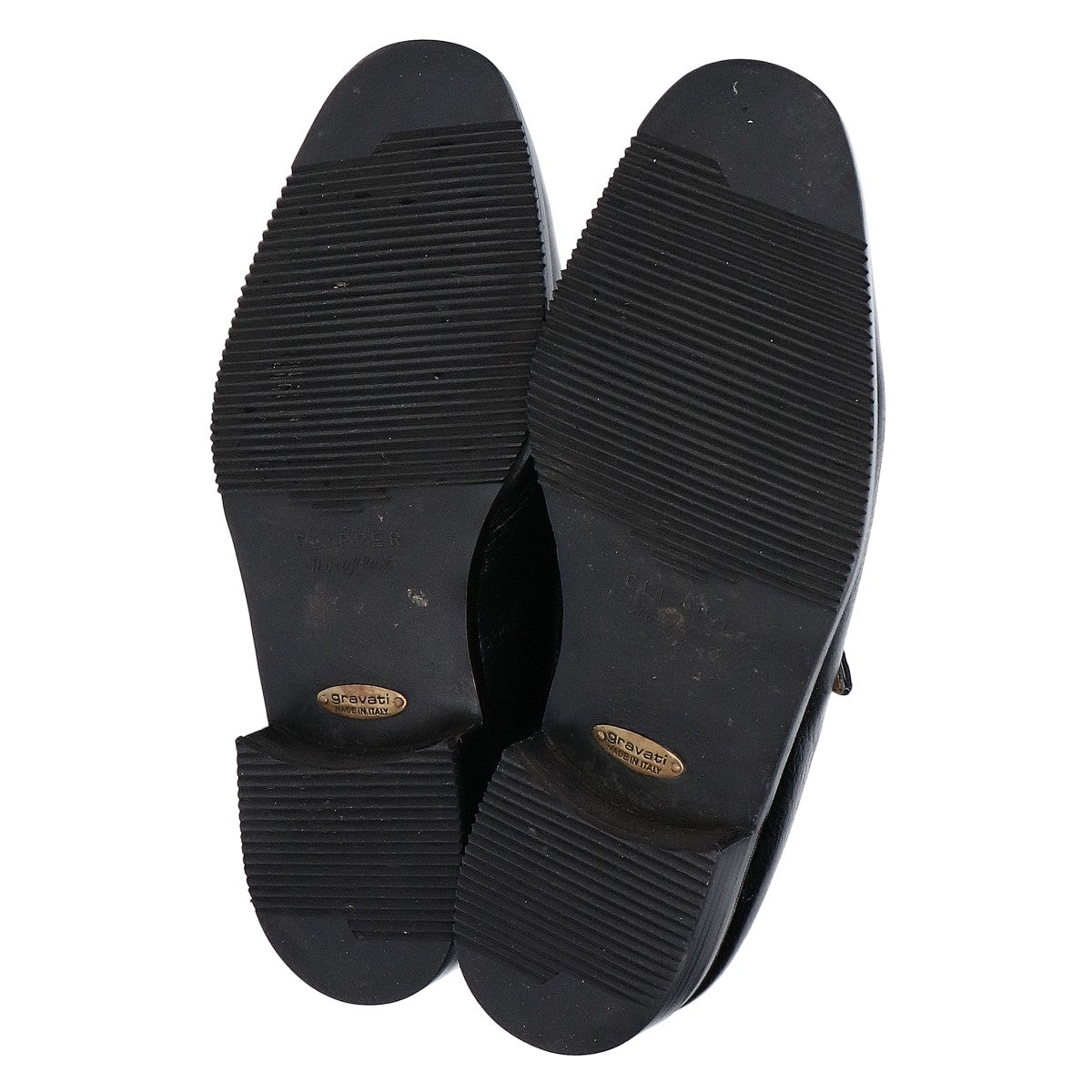 gravati Black Leather Wingtip Monk Strap Shoes Sneakers Size 7