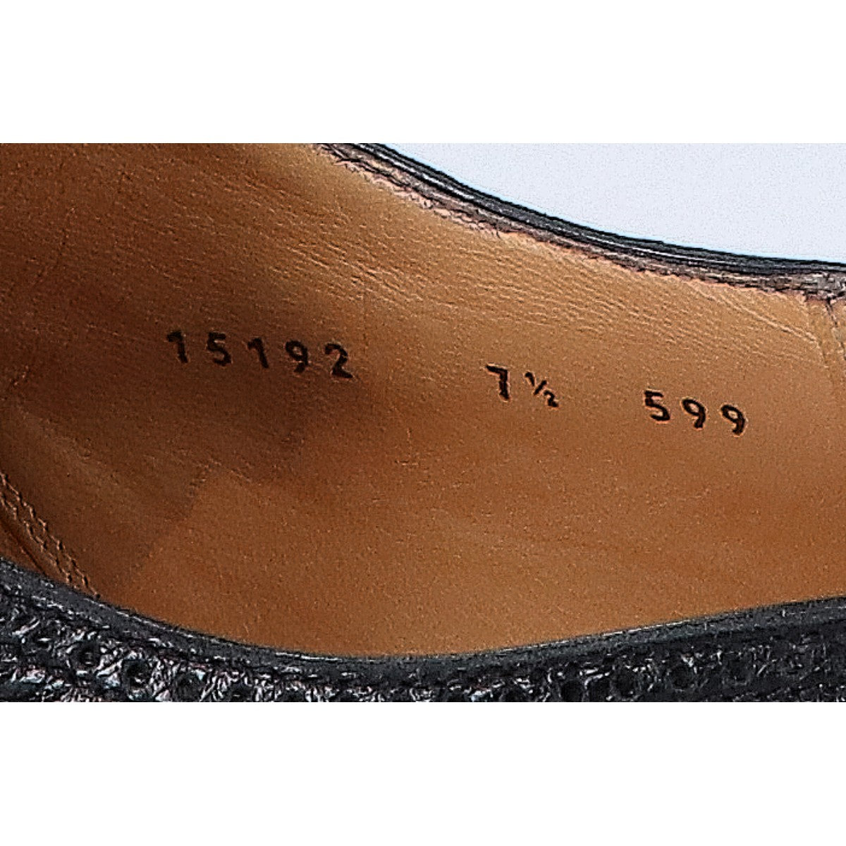 gravati Black Leather Wingtip Monk Strap Shoes Sneakers Size 7