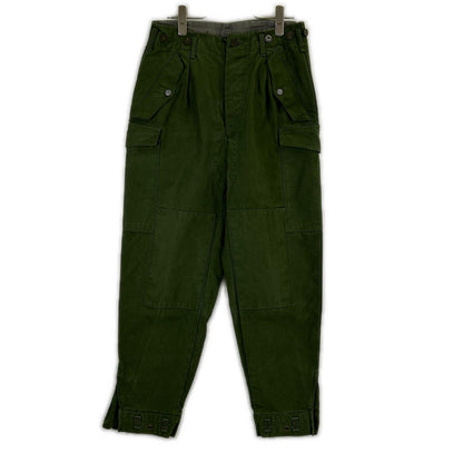 MILITARY Khaki Cotton Swedish Army Cargo Pants