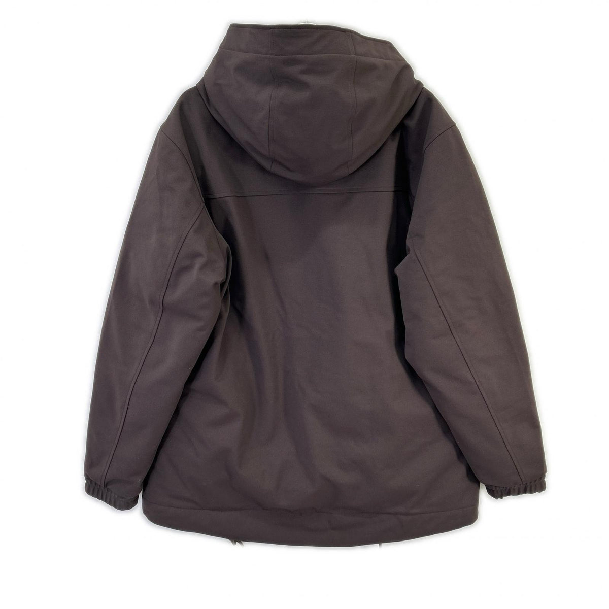 Lacoste Brown Polyester Water-Resistant Down Jacket Size L
