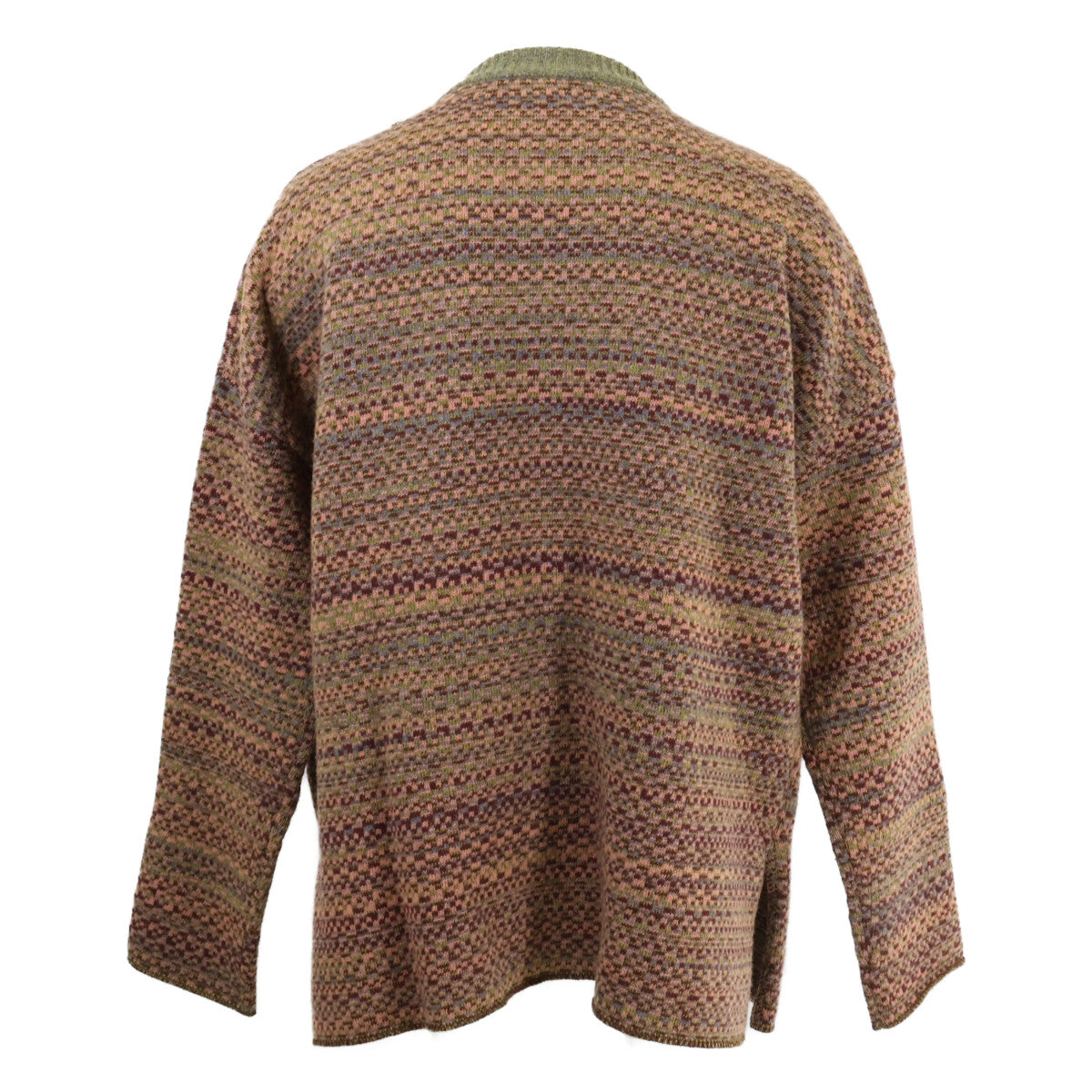 LOEWE H3299630SM Wool Embroidered Sweater Multi Size S