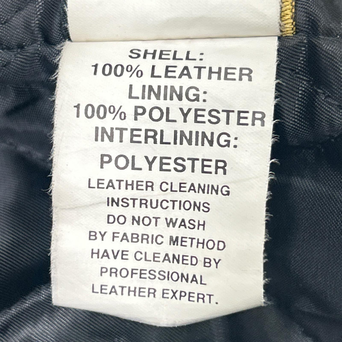 THE COCKPIT Black Goatskin Leather Motocross Jacket Size M