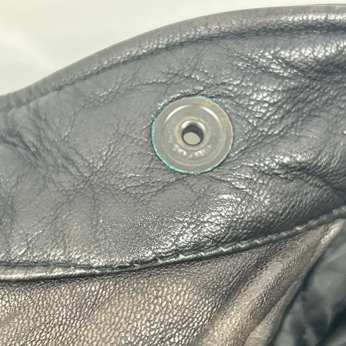 THE COCKPIT Black Goatskin Leather Motocross Jacket Size M