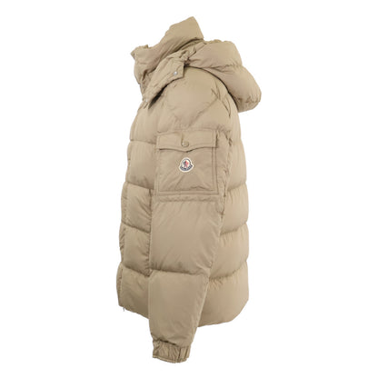 MONCLER MAYA 25' Hooded Down Jacket Beige Size 1