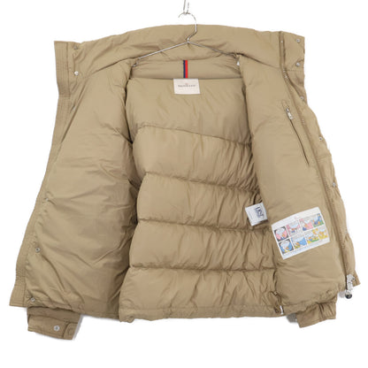 MONCLER MAYA 25' Hooded Down Jacket Beige Size 1