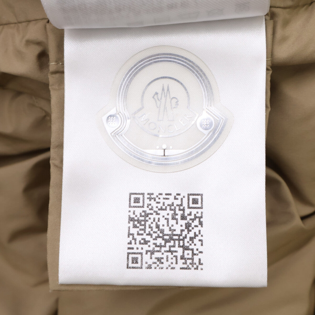 MONCLER MAYA 25' Hooded Down Jacket Beige Size 1