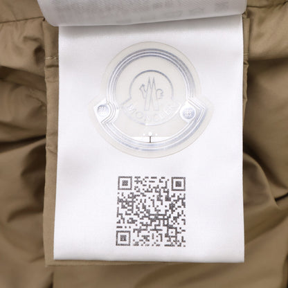 MONCLER MAYA 25' Hooded Down Jacket Beige Size 1