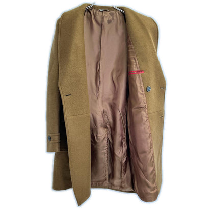 MANUEL RITZ Brown Chesterfield Coat Size 50