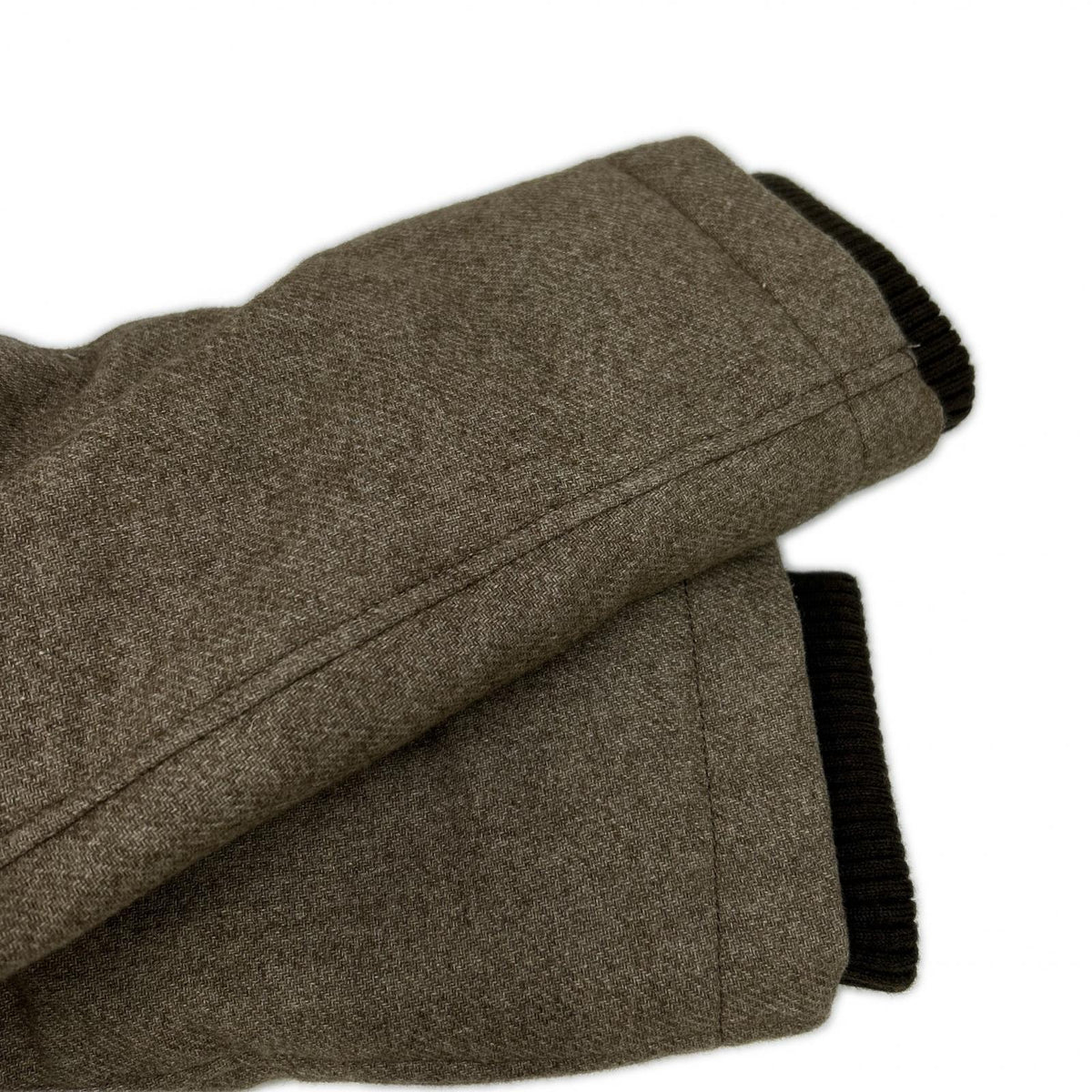 BOSS Brown Dery2 Wool Down Jacket Size 44