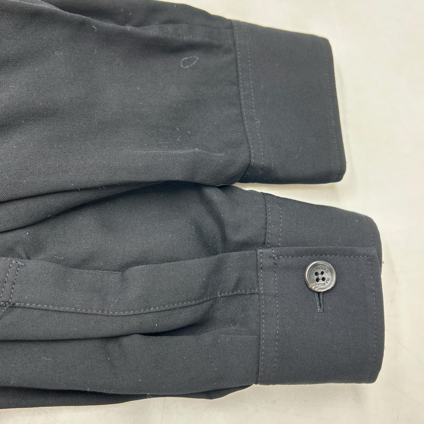 Ground Y Long Overshirt Tencel Black Shirt Size 3