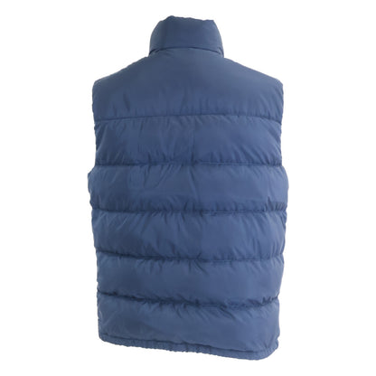 PRADA Triangle Logo Down Vest Navy Size 52