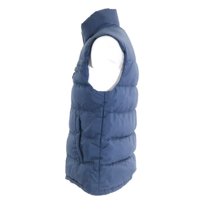 PRADA Triangle Logo Down Vest Navy Size 52
