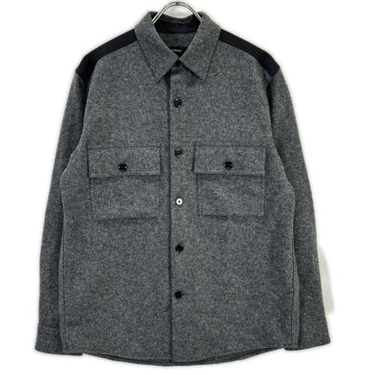 Theory 20AW GOLDWIN A ROSSLAND Wool Shirt Gray Size S