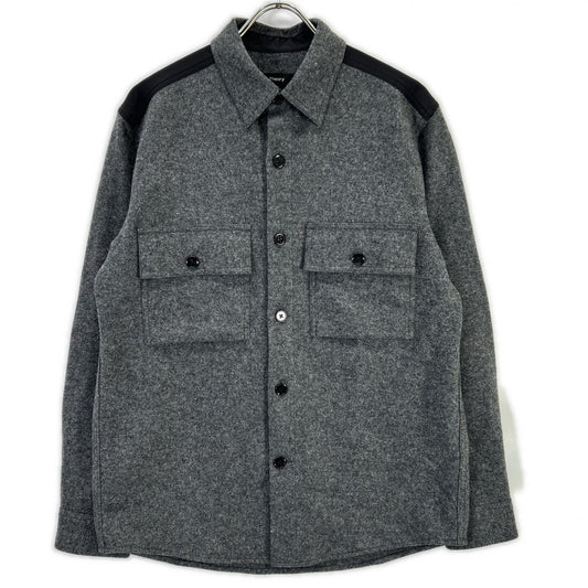 Theory 20AW GOLDWIN A ROSSLAND Wool Shirt Gray Size S