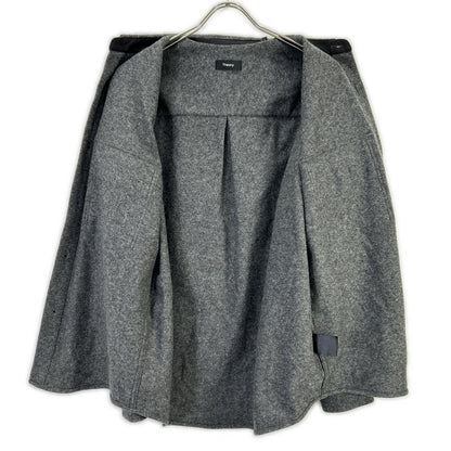 Theory 20AW GOLDWIN A ROSSLAND Wool Shirt Gray Size S