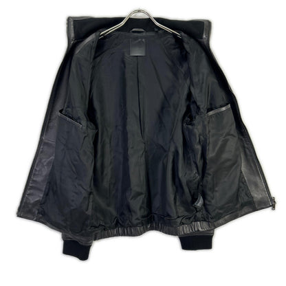 Theory 20AW POLISHED NAPPA LANDAN Lamb Blouson Black Size M