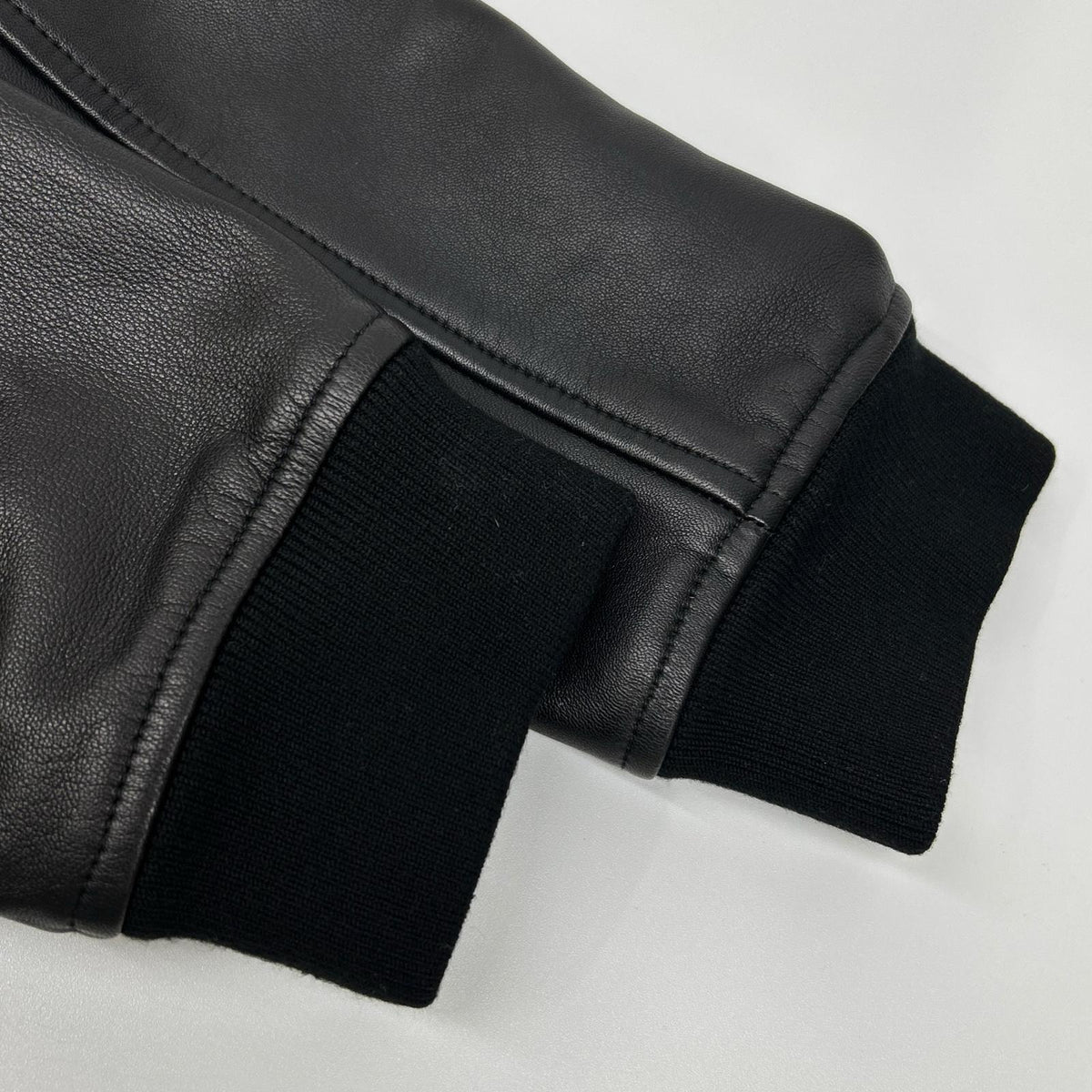 Theory 20AW POLISHED NAPPA LANDAN Lamb Blouson Black Size M