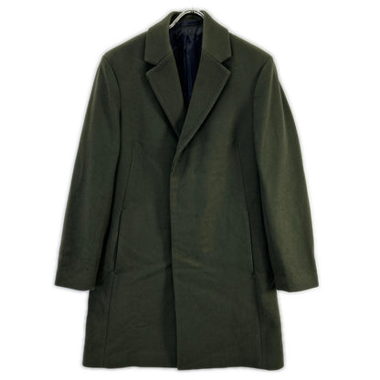 Theory SOFT MELTON BOWER Top Coat Wool Green Size S