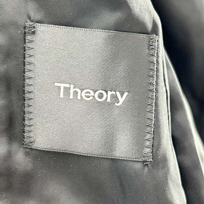 Theory SOFT MELTON BOWER Top Coat Wool Green Size S