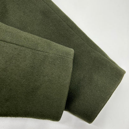 Theory SOFT MELTON BOWER Top Coat Wool Green Size S