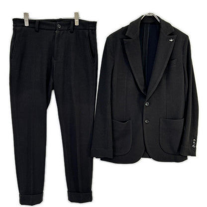 1piu1uguale3 Unstructured Jacket Black Size IV