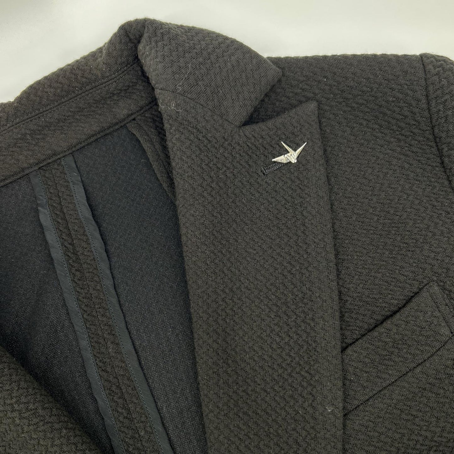 1piu1uguale3 Unstructured Jacket Black Size IV