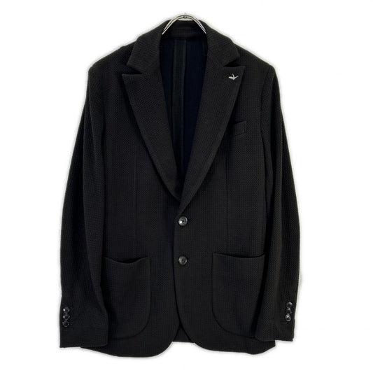 1piu1uguale3 Unstructured Jacket Black Size IV