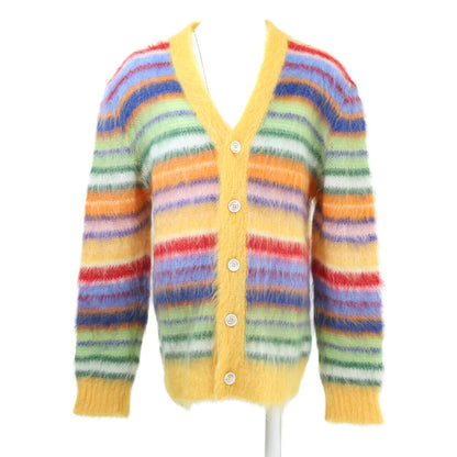 MARNI Striped Mohair Cardigan Multi Size 46