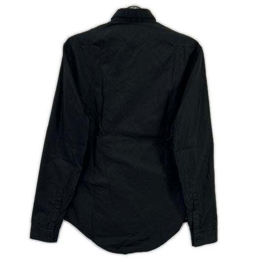 Dior HOMME 06AW Hedi Slimane Bee Cotton Black Shirt Size 37