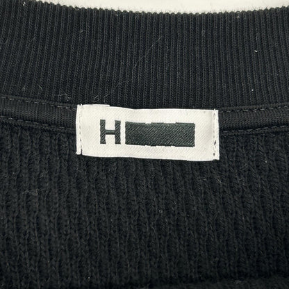 H BEAUTY & YOUTH Oni Rice Thermal Crewneck Black