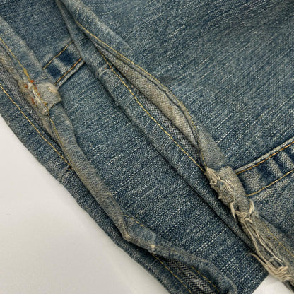 TRUE RELIGION JOEY USA Bootcut Denim Pants Blue Boots Size 29×33
