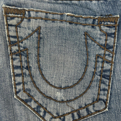 TRUE RELIGION BOBBY SUPER T USA Denim Jeans Blue Size 28