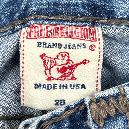 TRUE RELIGION BOBBY SUPER T USA Denim Jeans Blue Size 28