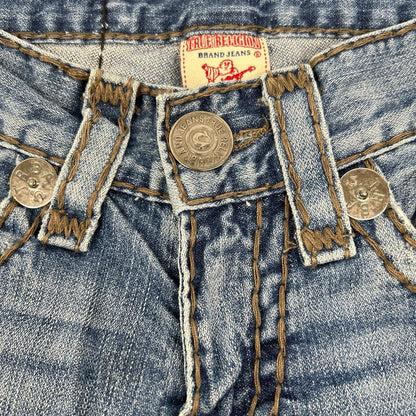 TRUE RELIGION BOBBY SUPER T USA Denim Jeans Blue Size 28