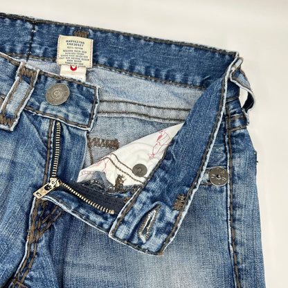 TRUE RELIGION BOBBY SUPER T USA Denim Jeans Blue Size 28