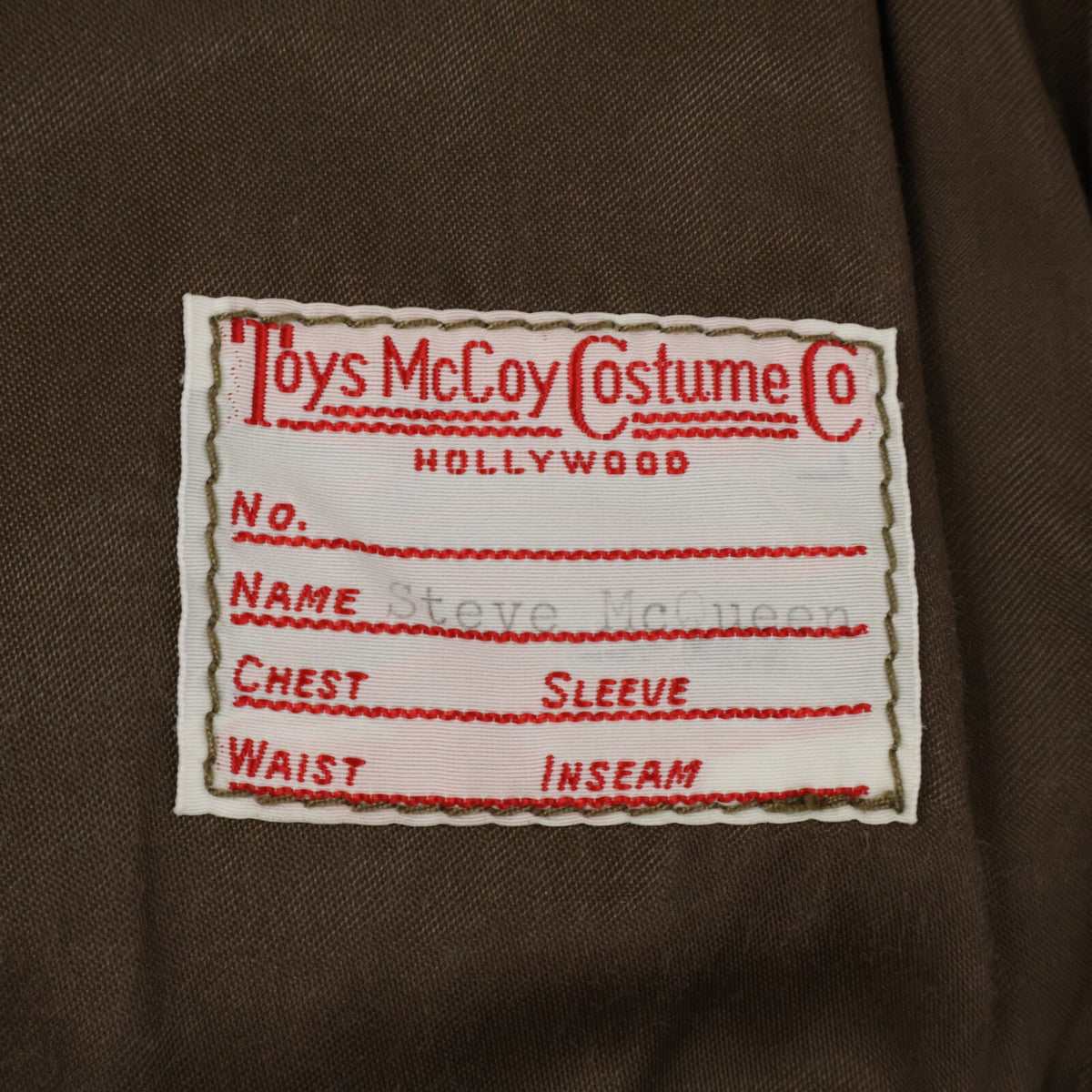 TOYS McCOY PRODUCT Steve McQueen G-1 Jacket Brown Size 40