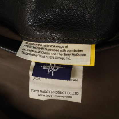 TOYS McCOY PRODUCT Steve McQueen G-1 Jacket Brown Size 40